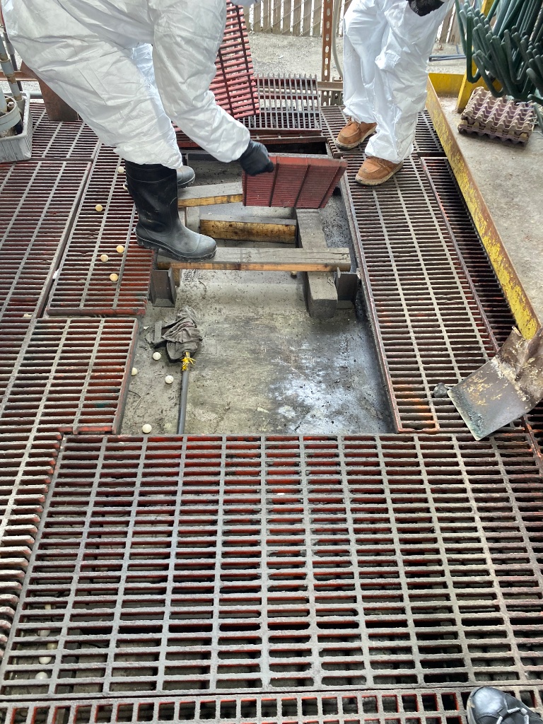 Containment Pit — Excavation & Removal