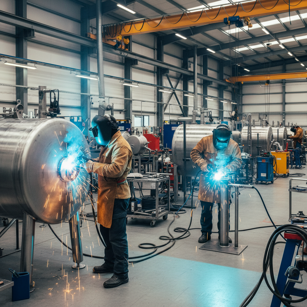 Professional welding work
