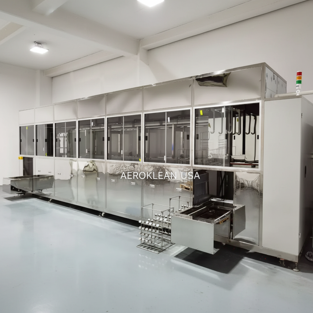 Roboclean Multi Wash — Interior Tanks & Gantry