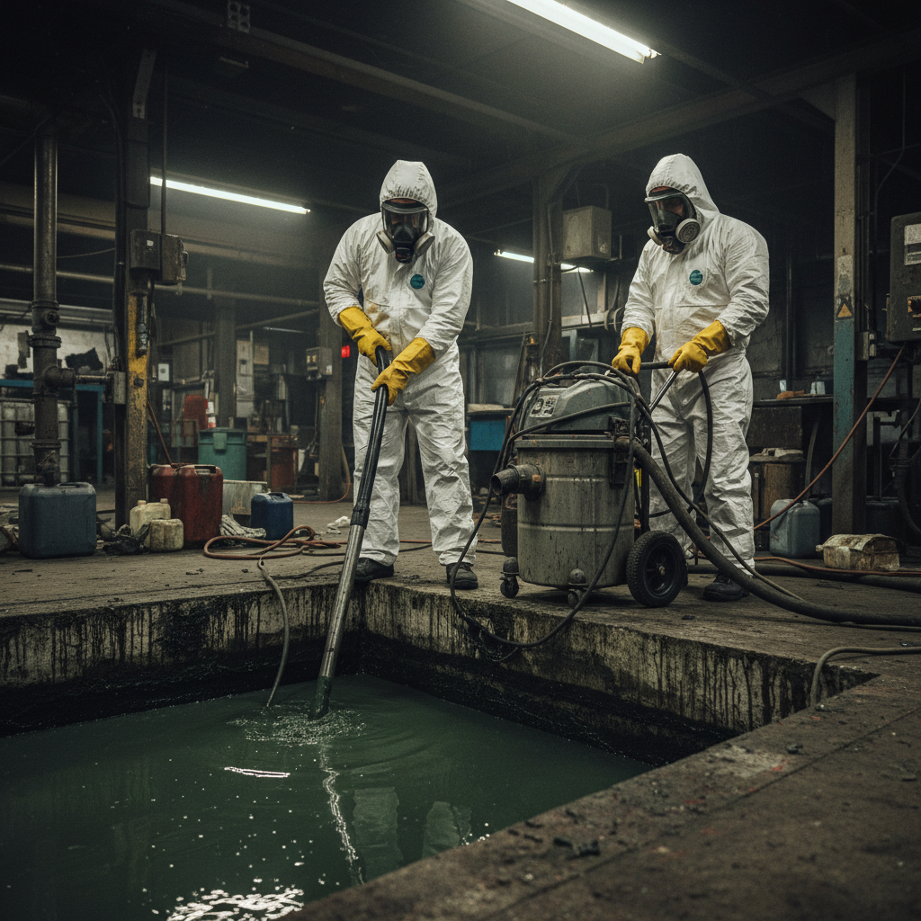 Chemical Sludge Vacuum Extraction