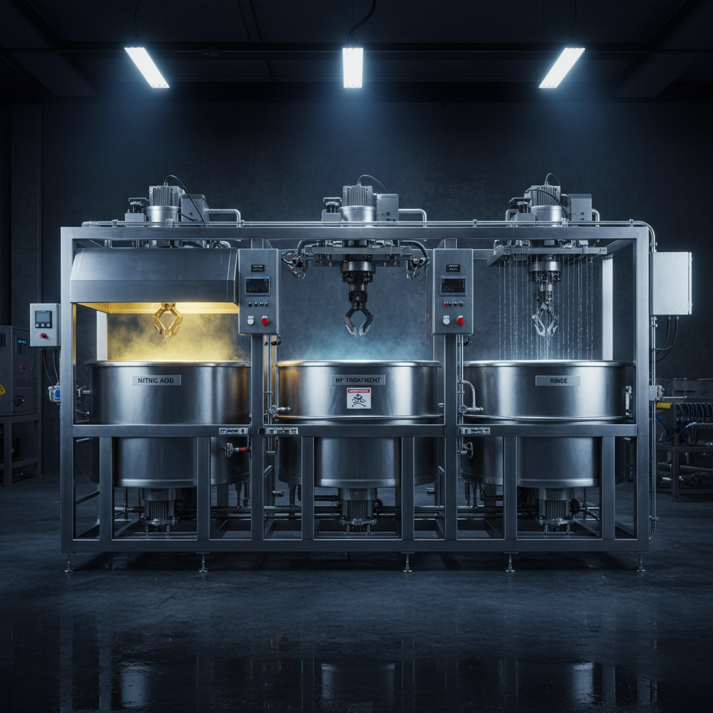 Chemical passivation equipment