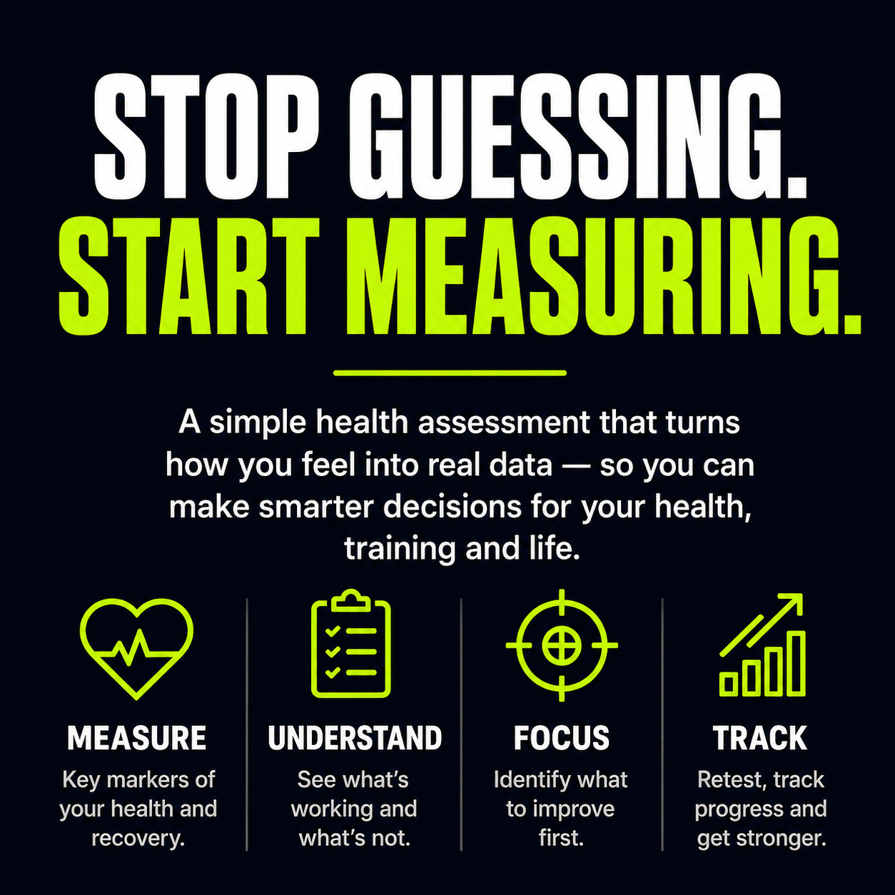 Objective Health Assessment — Stop Guessing, Start Measuring