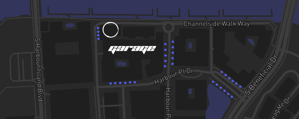 Public parking map