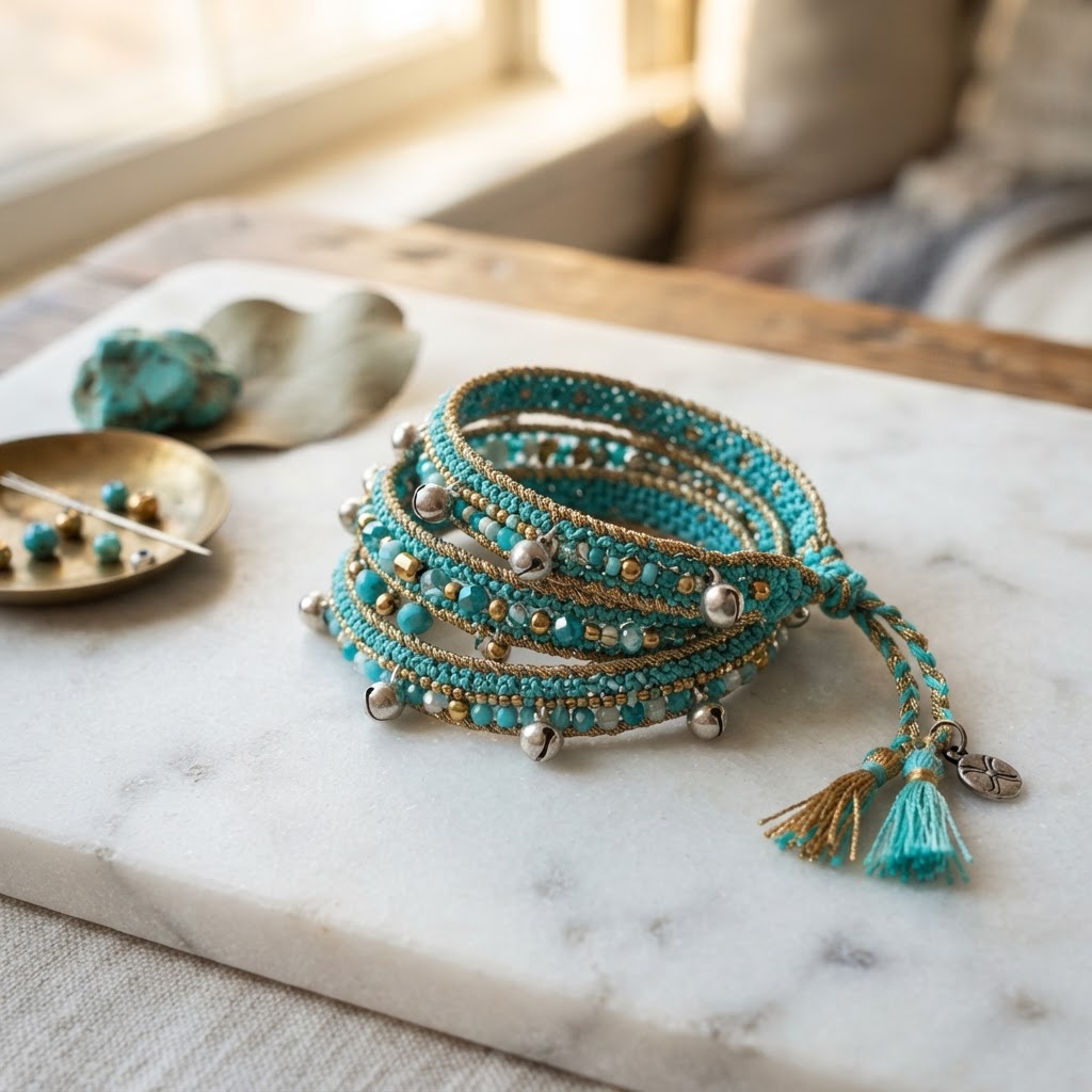 Pulseira Turquesa