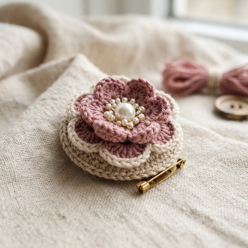 Broche Rosé