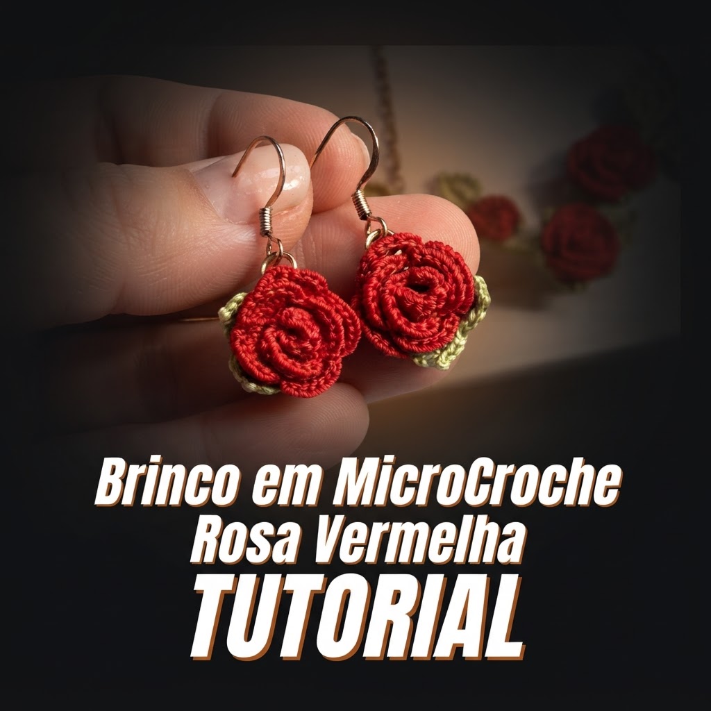 Aula 01 - Brinco de Rosas Vermelhas