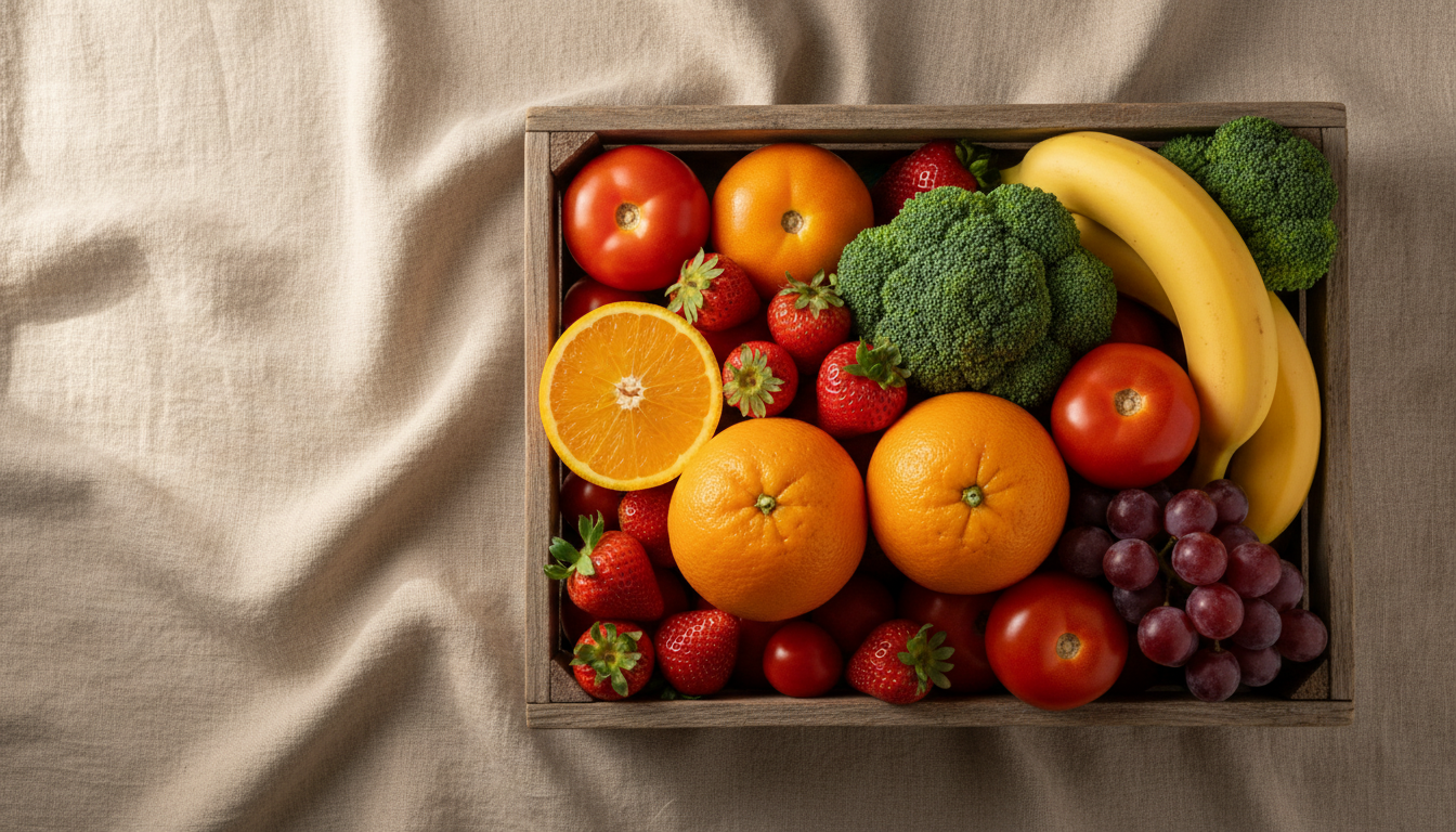 Frutas y verduras frescas