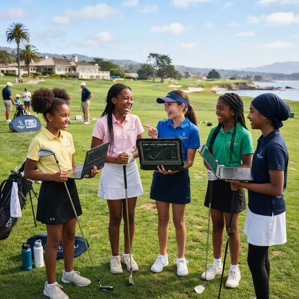 STEM & Swing program participants