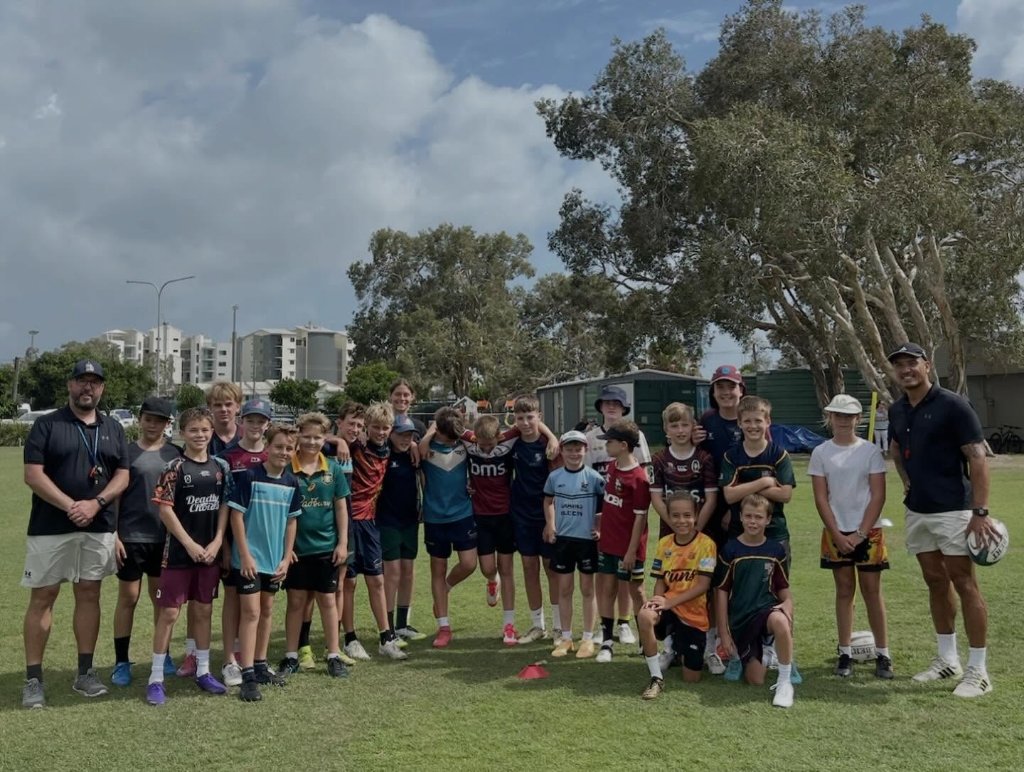 Camp crew — players and coaches