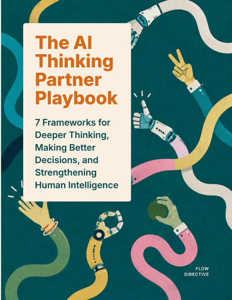 The AI Thinking Partner Playbook cover