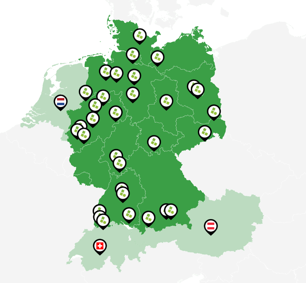 Standortkarte Die Steinpfleger