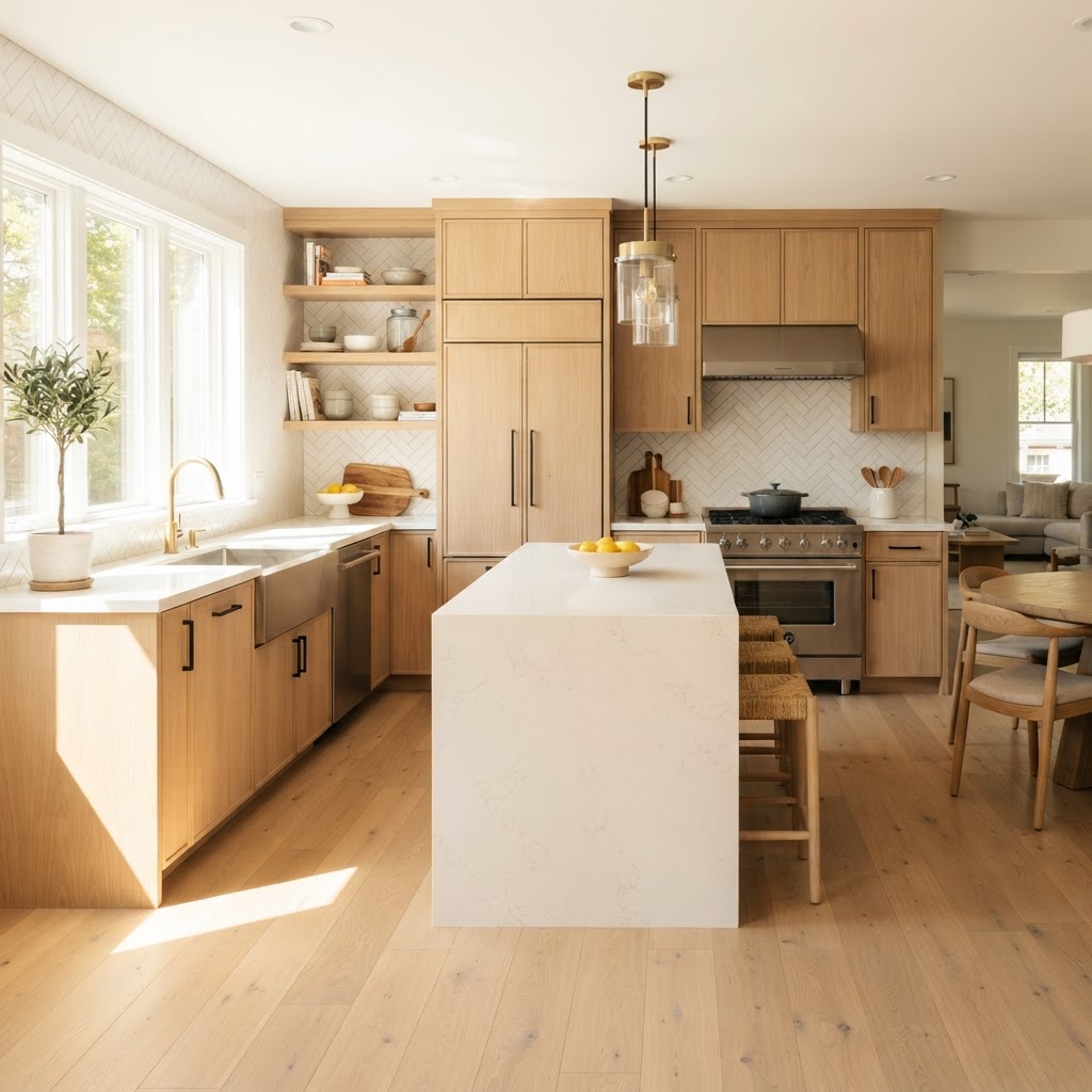 Renovated home interior