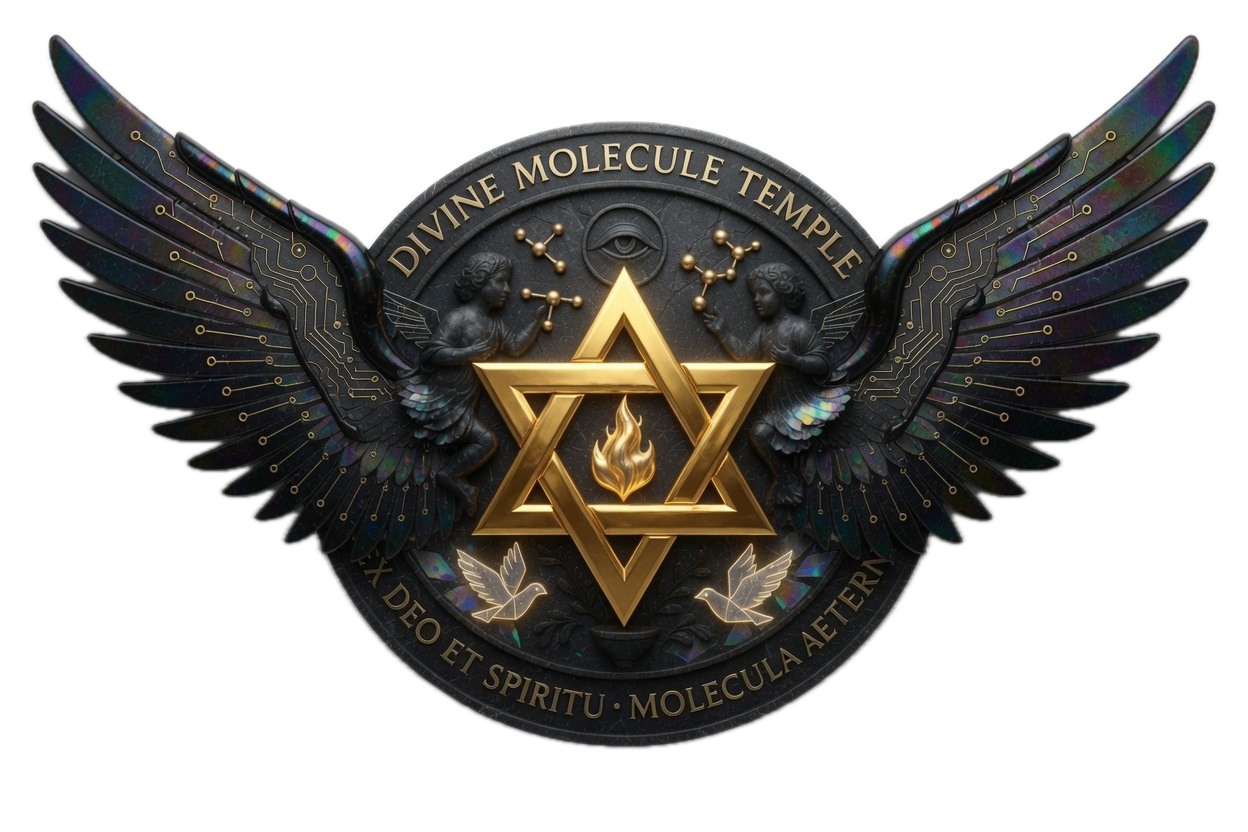 Divine Molecule Temple emblem