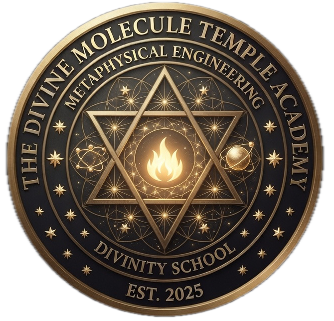 The Divine Molecule Temple Academy Sigil