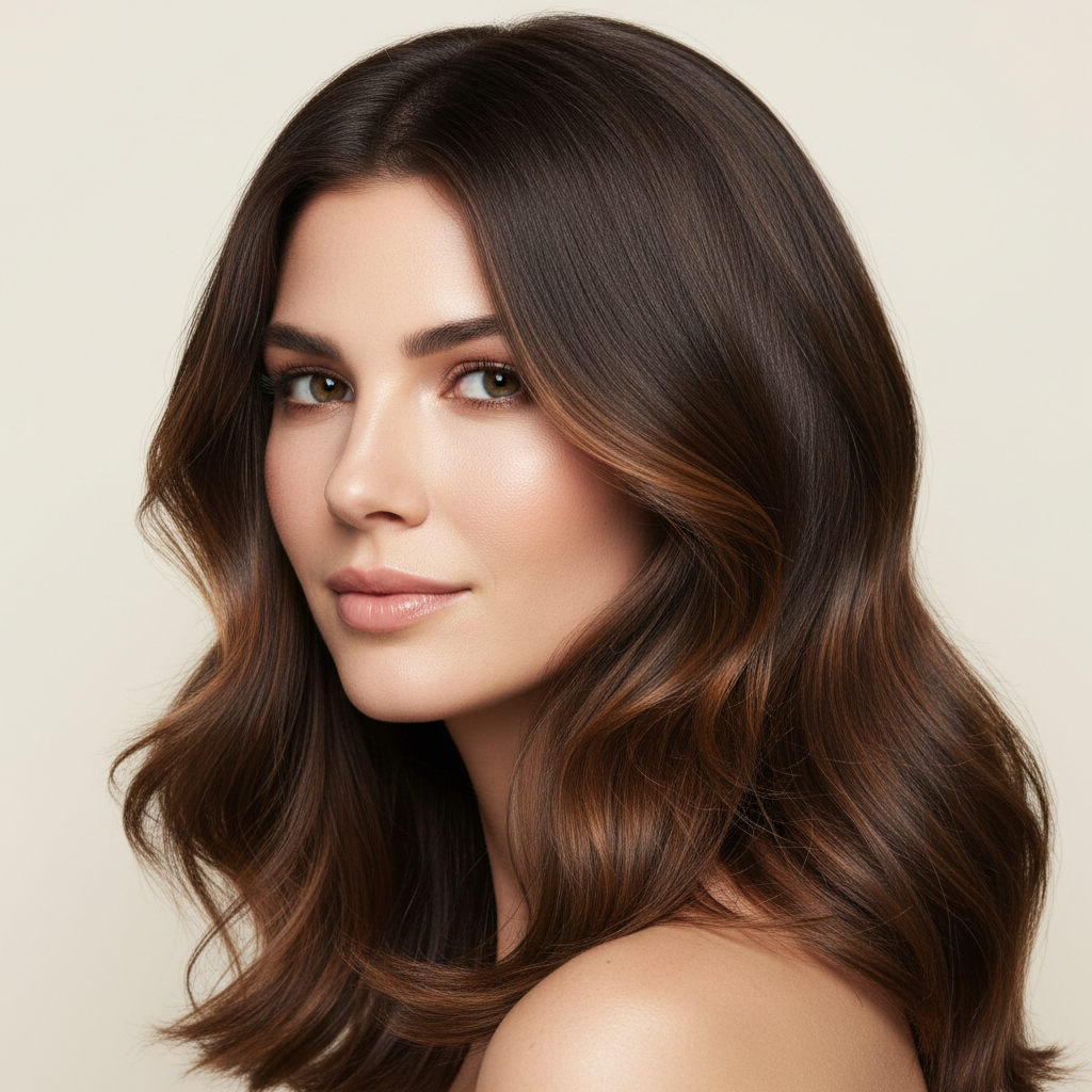 Chocolate balayage
