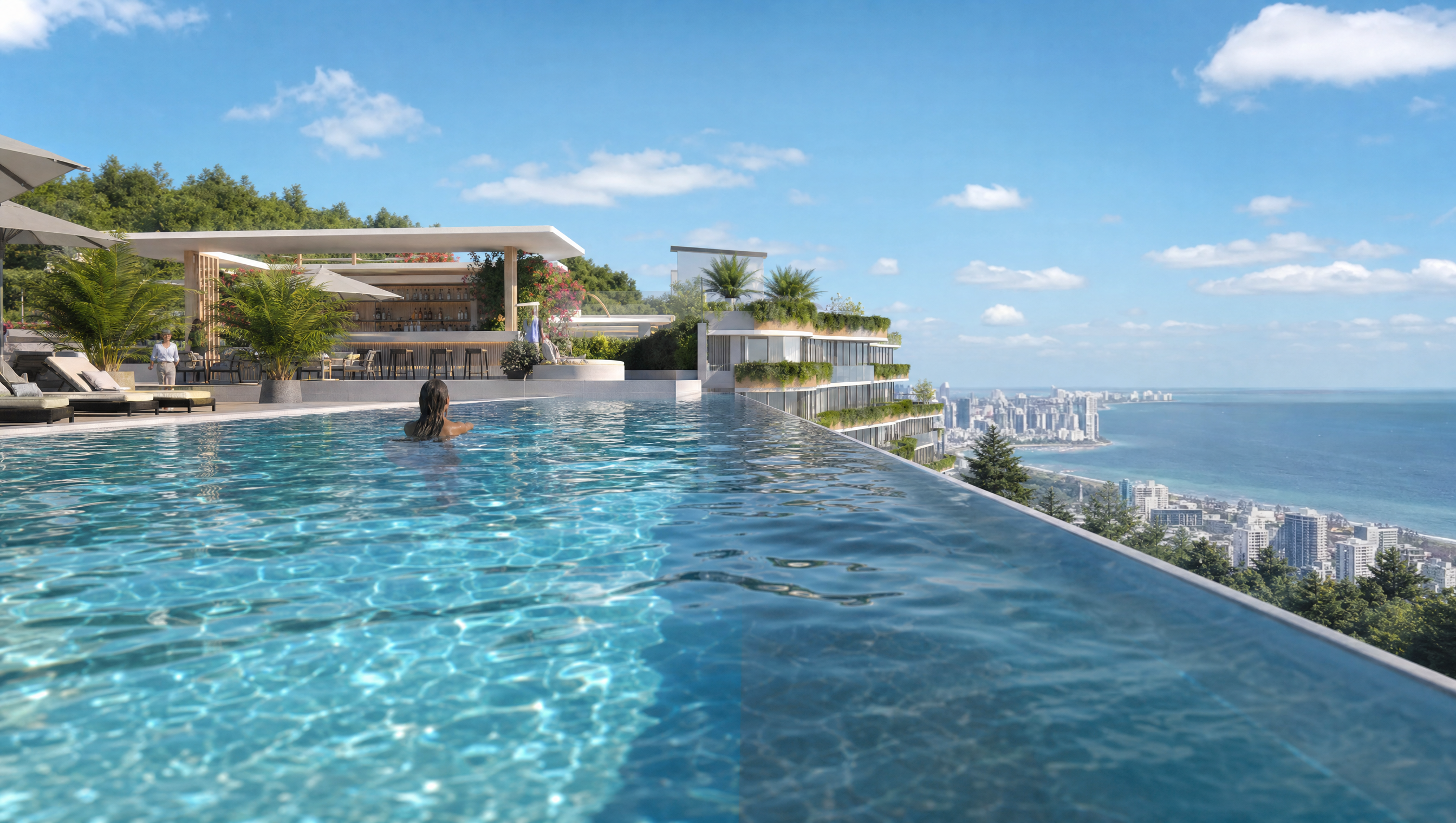 Infinity pool