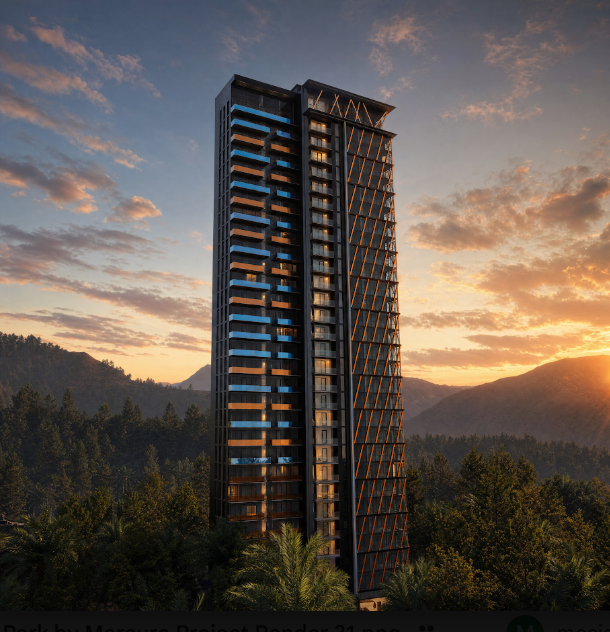 Residence tower at Mercure Aquapark Batumi