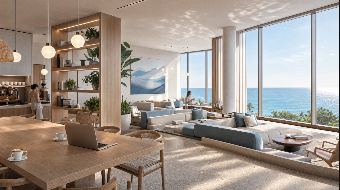 Resident lounge at Mercure Aquapark Batumi