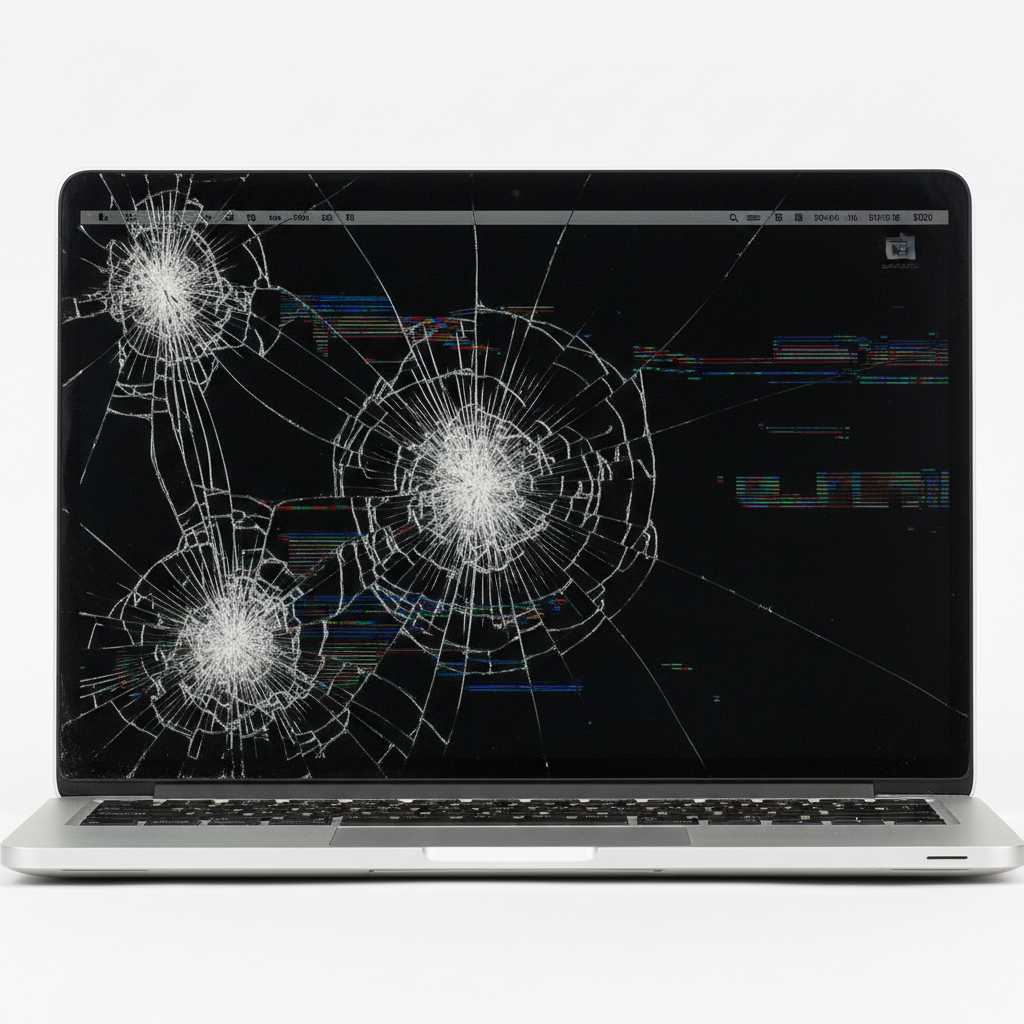 MacBook — Screen Damage