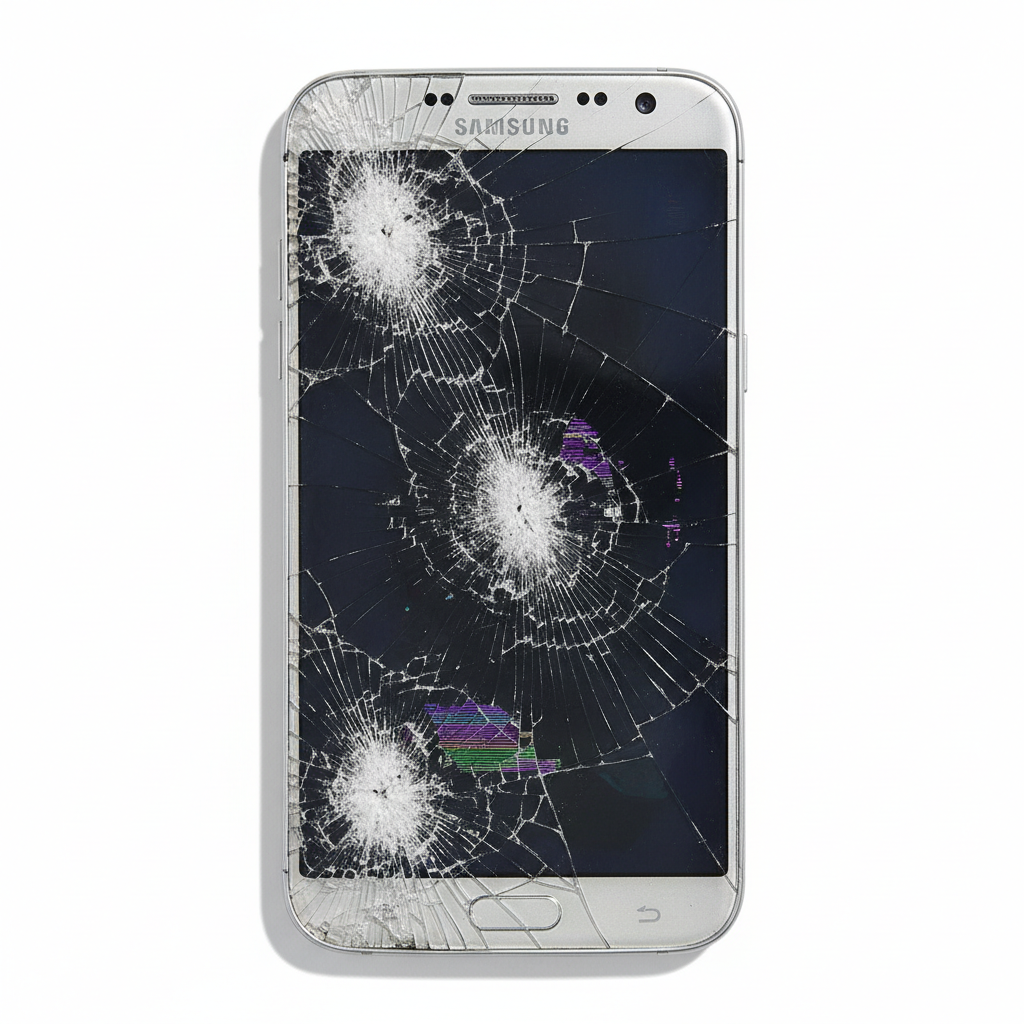 Samsung Galaxy — Broken Screen