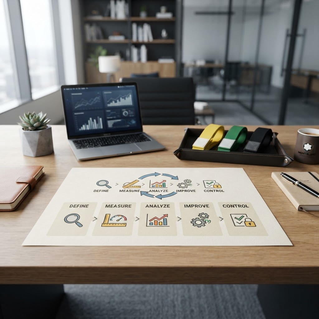 Lean Six Sigma Pathways — From Yellow Belt to Black Belt