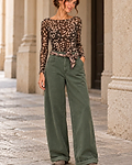 Wide Leg Velvet MARGOT 7