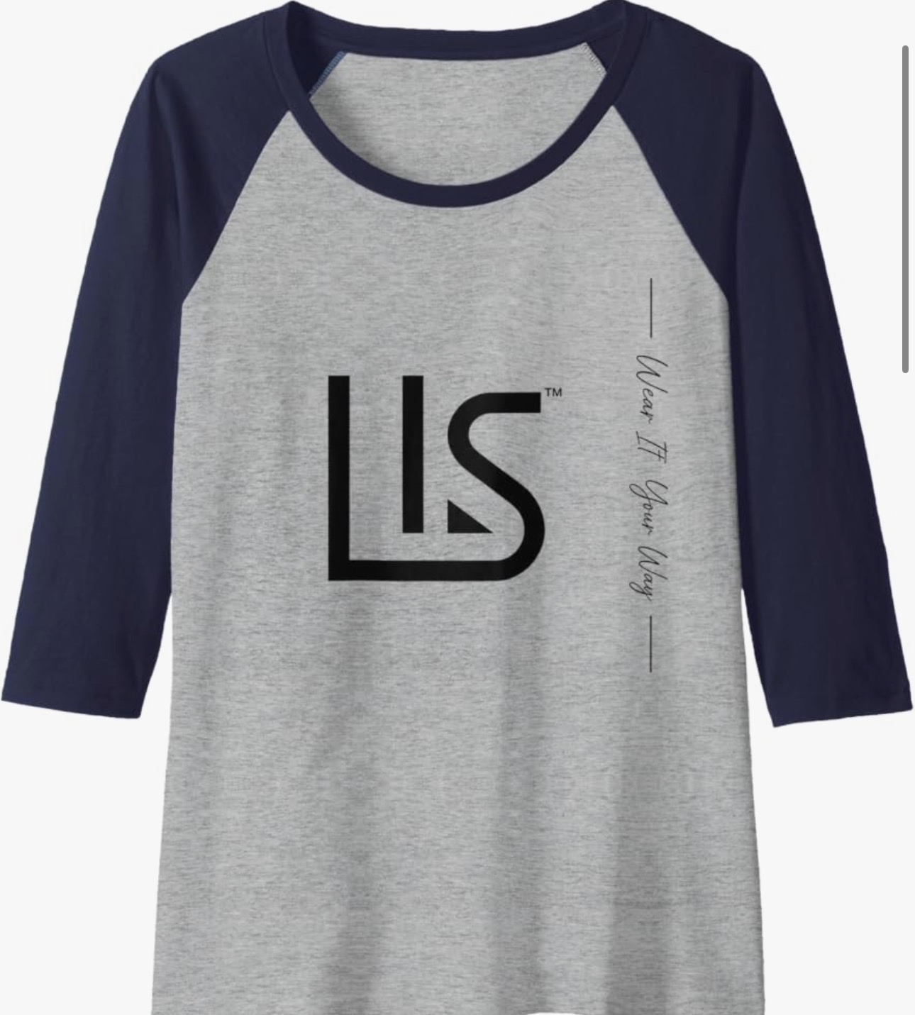 LISSISTERS Premium Raglan — Heather Grey