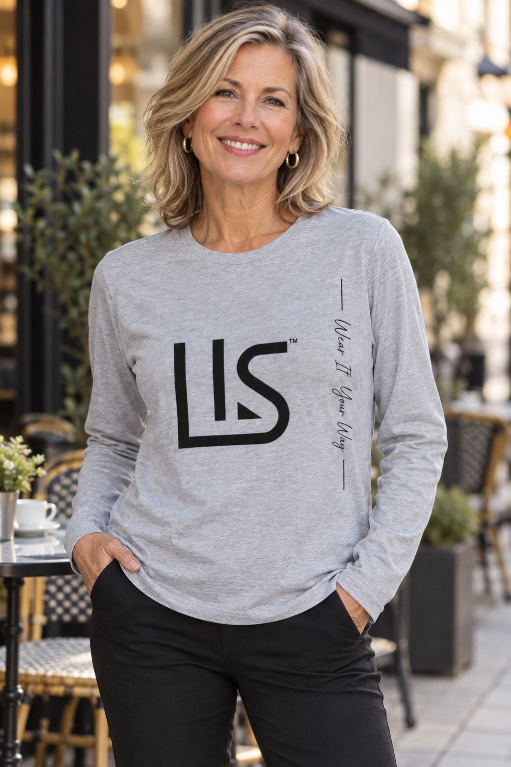 LISSISTERS Premium Long-Sleeve — Heather Grey