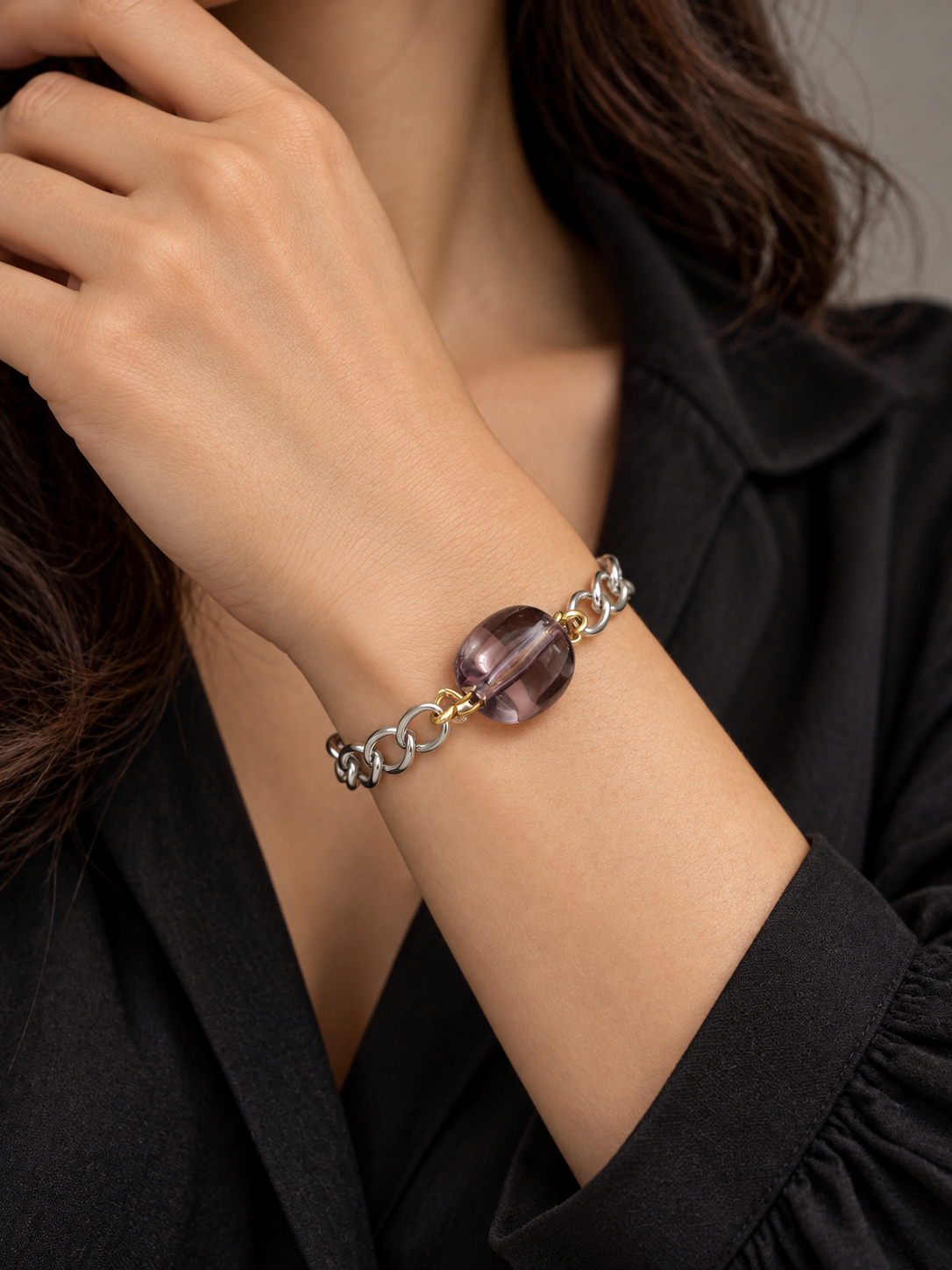 Signature Smoky Amethyst Bracelet