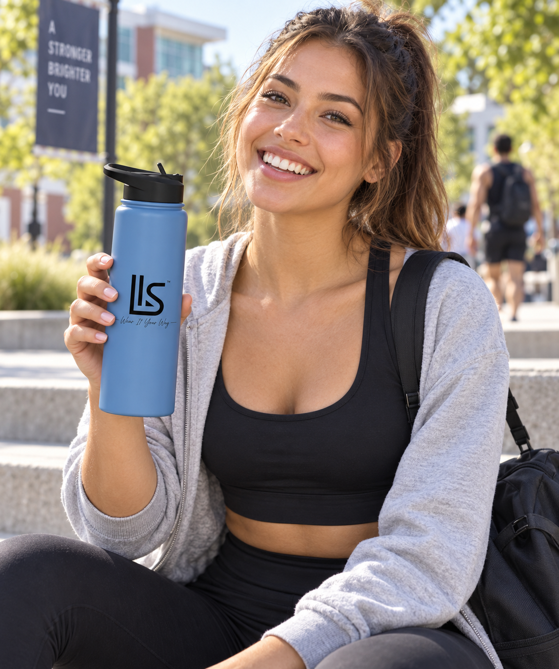 LISSISTERS Premium Water Bottle — Wear It Your Way