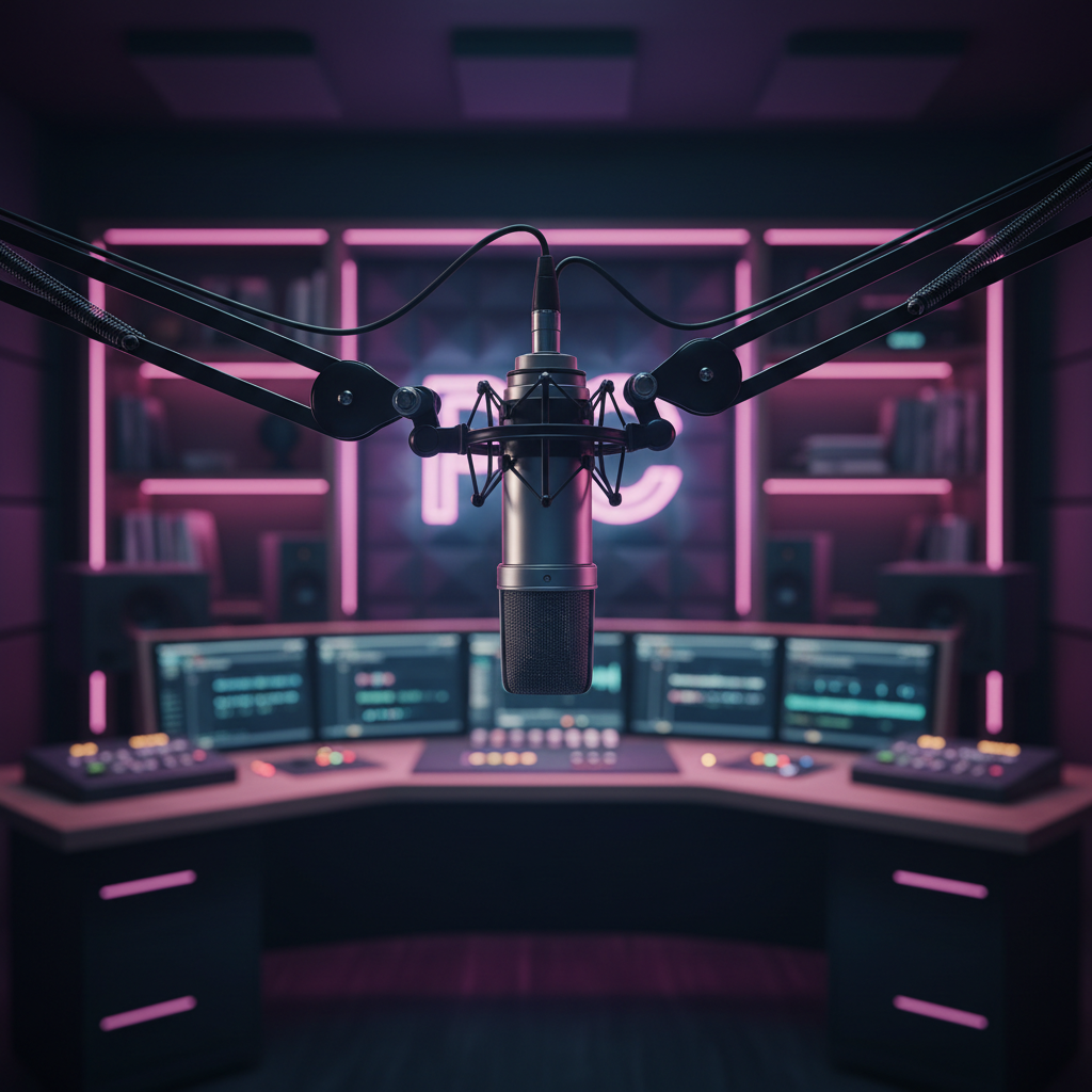 Podcast sponsorship studio