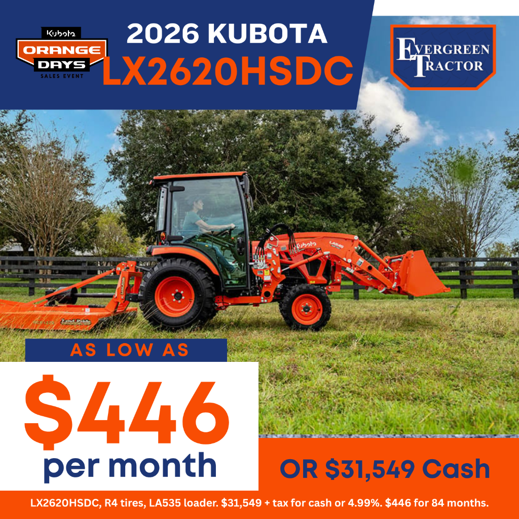 2026 Kubota LX2620HSDC