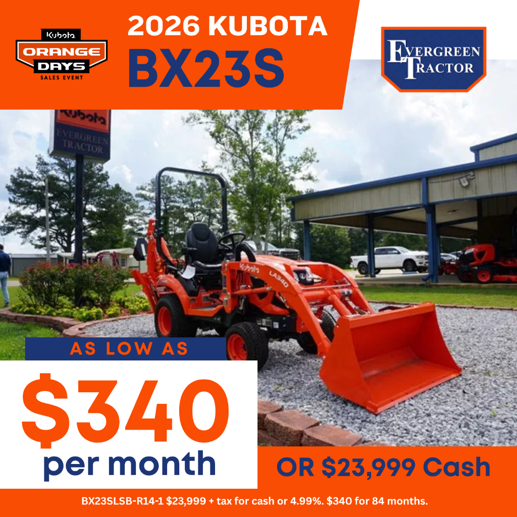 2026 Kubota BX23S