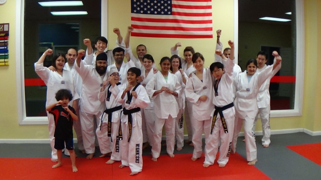Teen and adult Taekwondo class