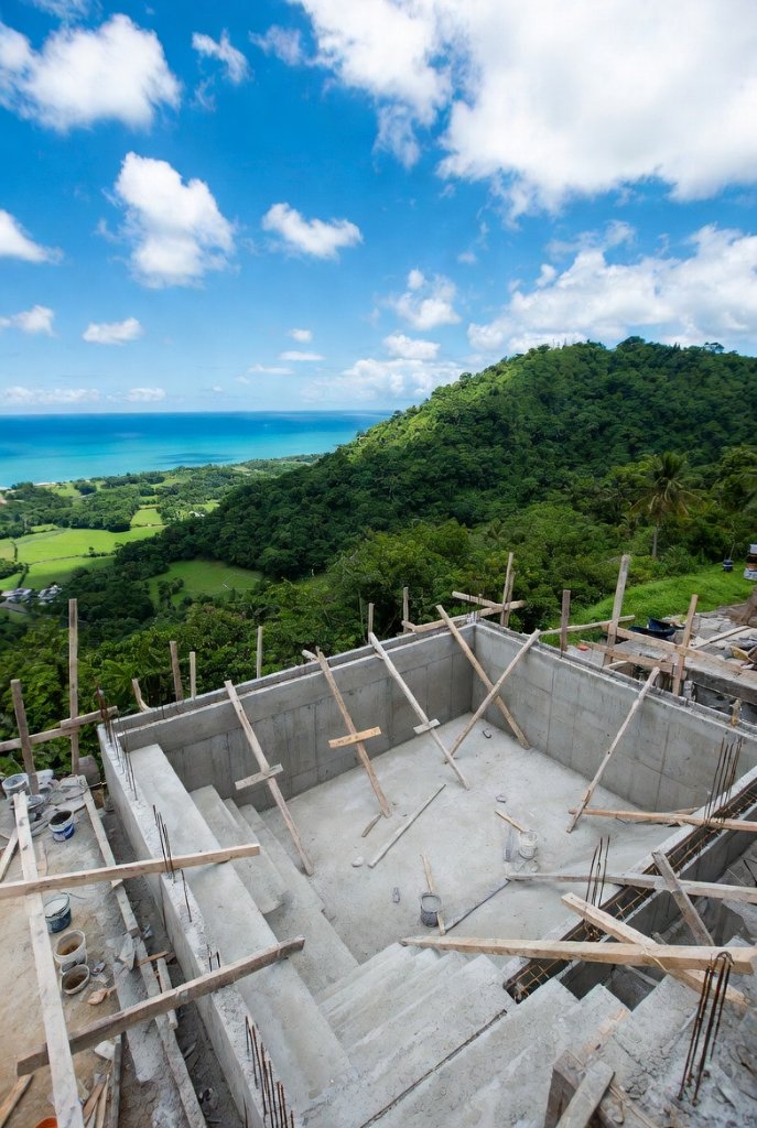 Infinity pool concrete structure β Windermere