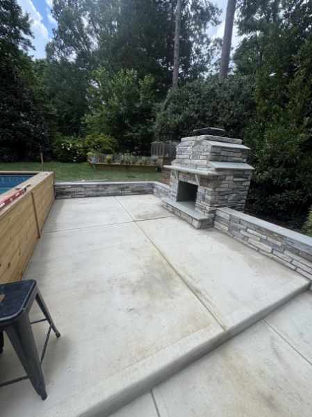 Natural Stone Retaining Wall