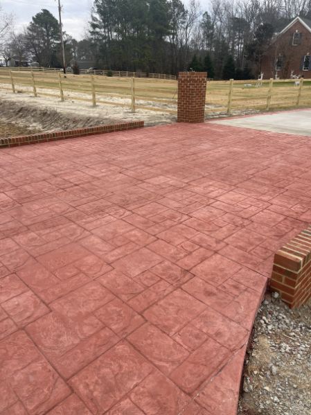 Driveway with Walkway Tie-In