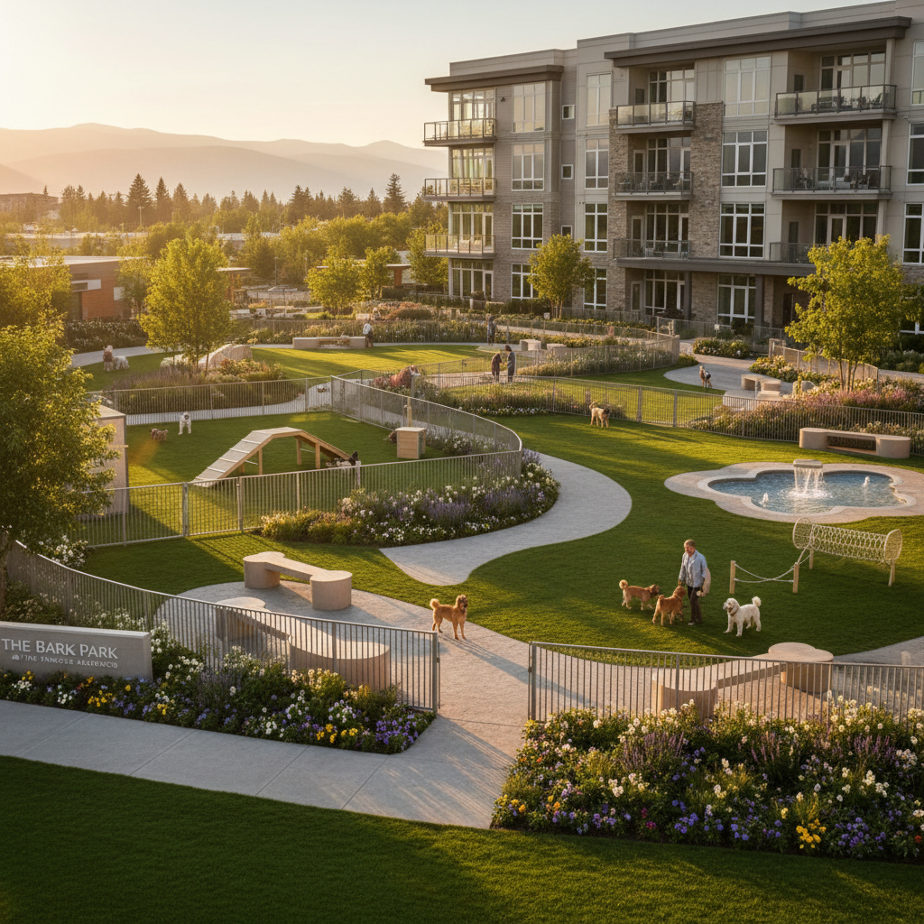Luxury apartment community