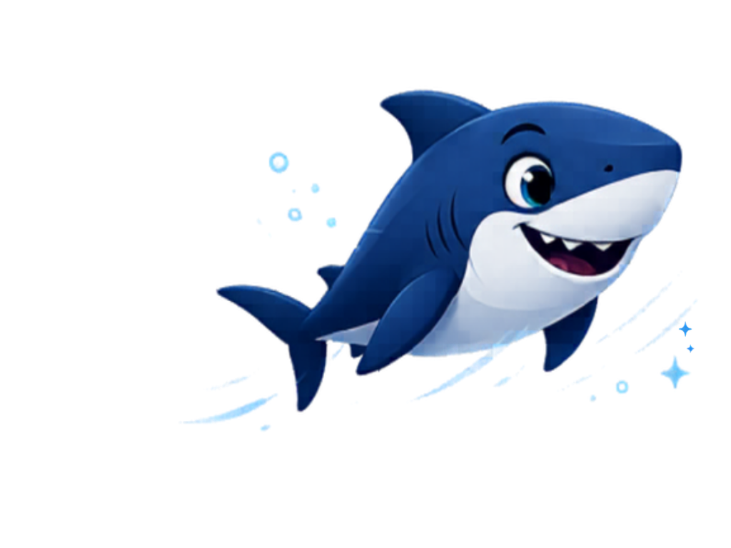 Sharkinho — mascote SharkAUTO