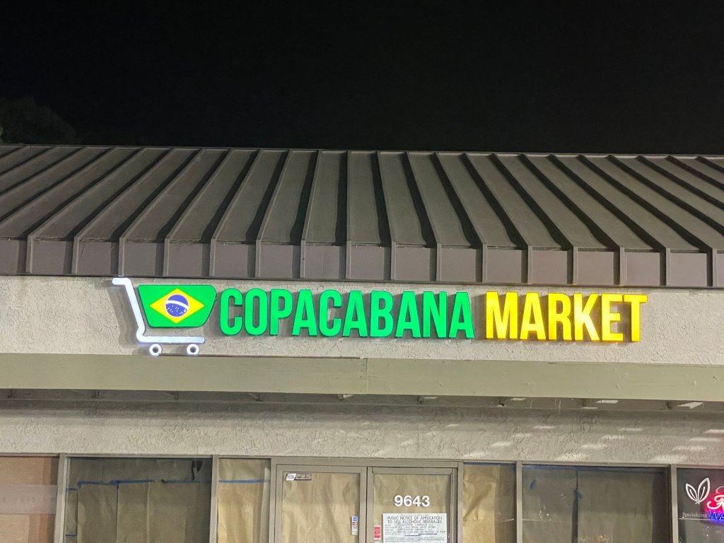Interior Dimensional Sign