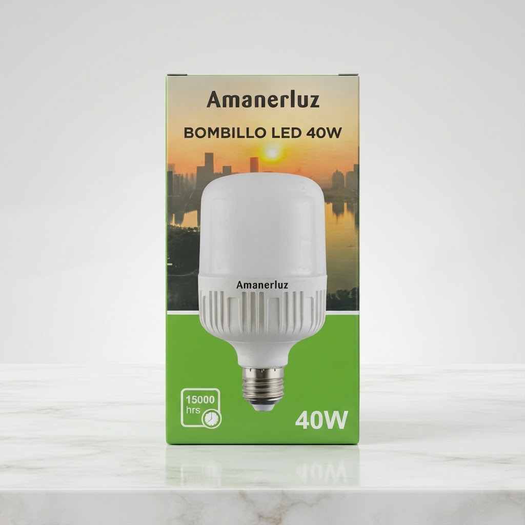 BOMBILLO AMANERLUZ 40W