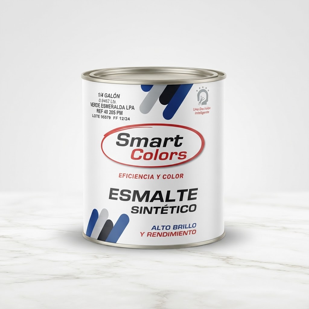 1/4 ESMALTE SMART AZUL OSCURO PINTEMOS