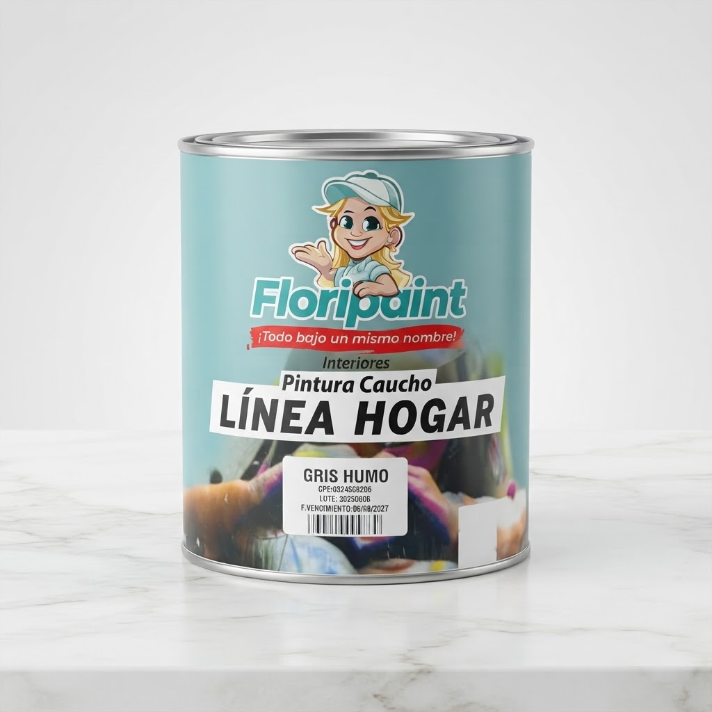 GALON FLORIPAINT CELESTE CAUCHO CLASE C