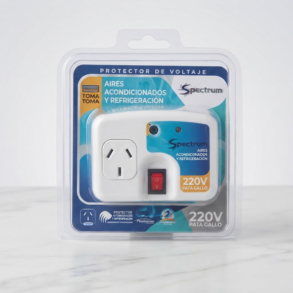 PROTECTOR SPECTRUM AIRE Y REFRIGERADORES 220V PATA GALLO