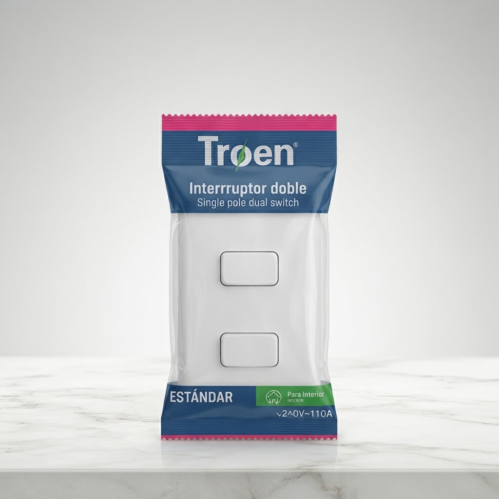 INTERRUPTOR DOBLE PARA EMPORTRAR TROEN