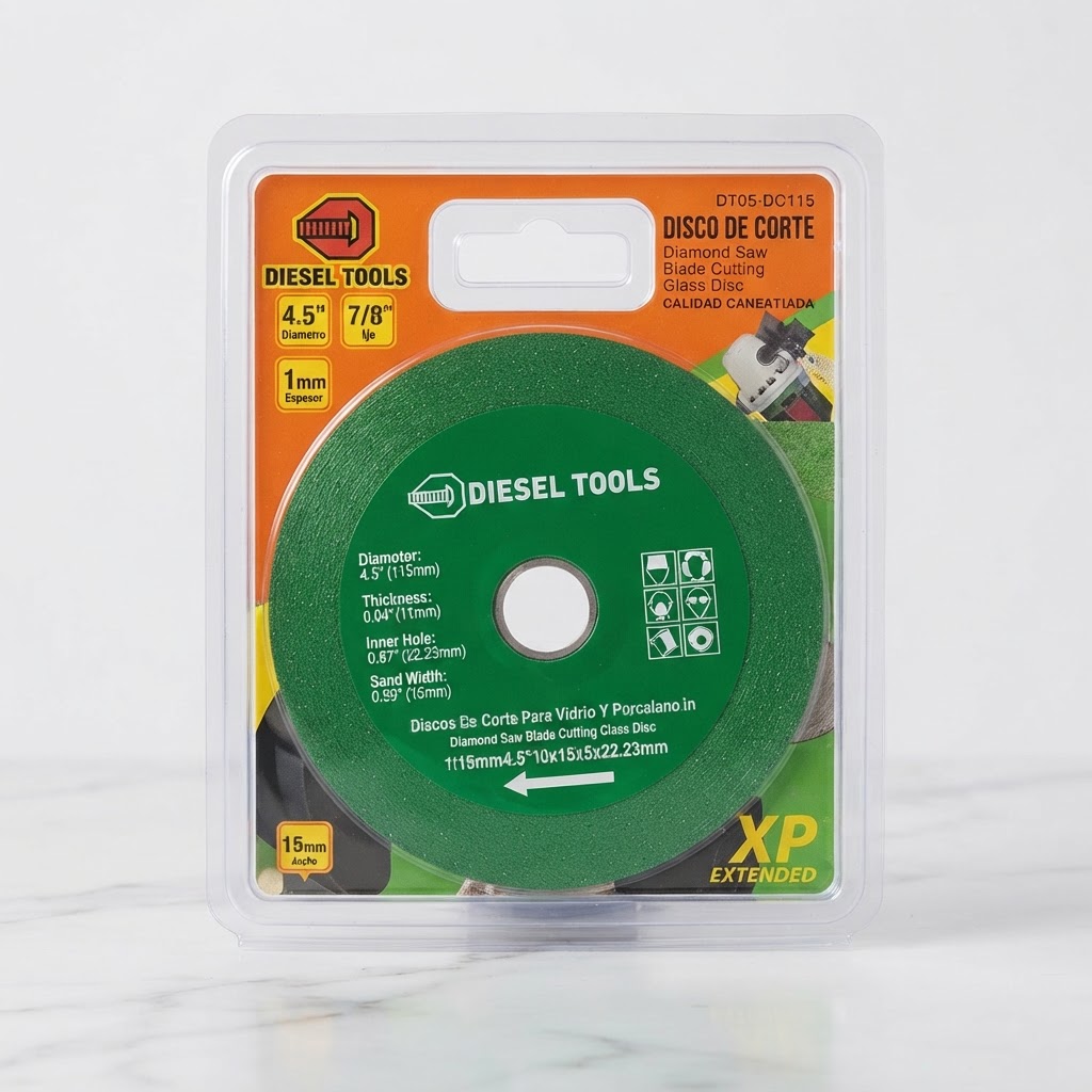 DISCO DE CORTE DE VIDRIO 4 DIESEL TOOLS