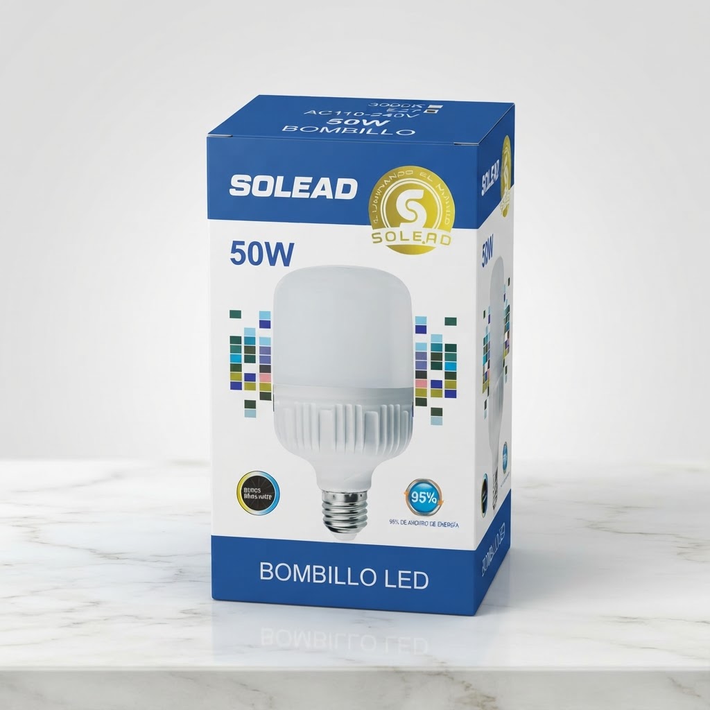 BOMBILLO 50W SOLEAD