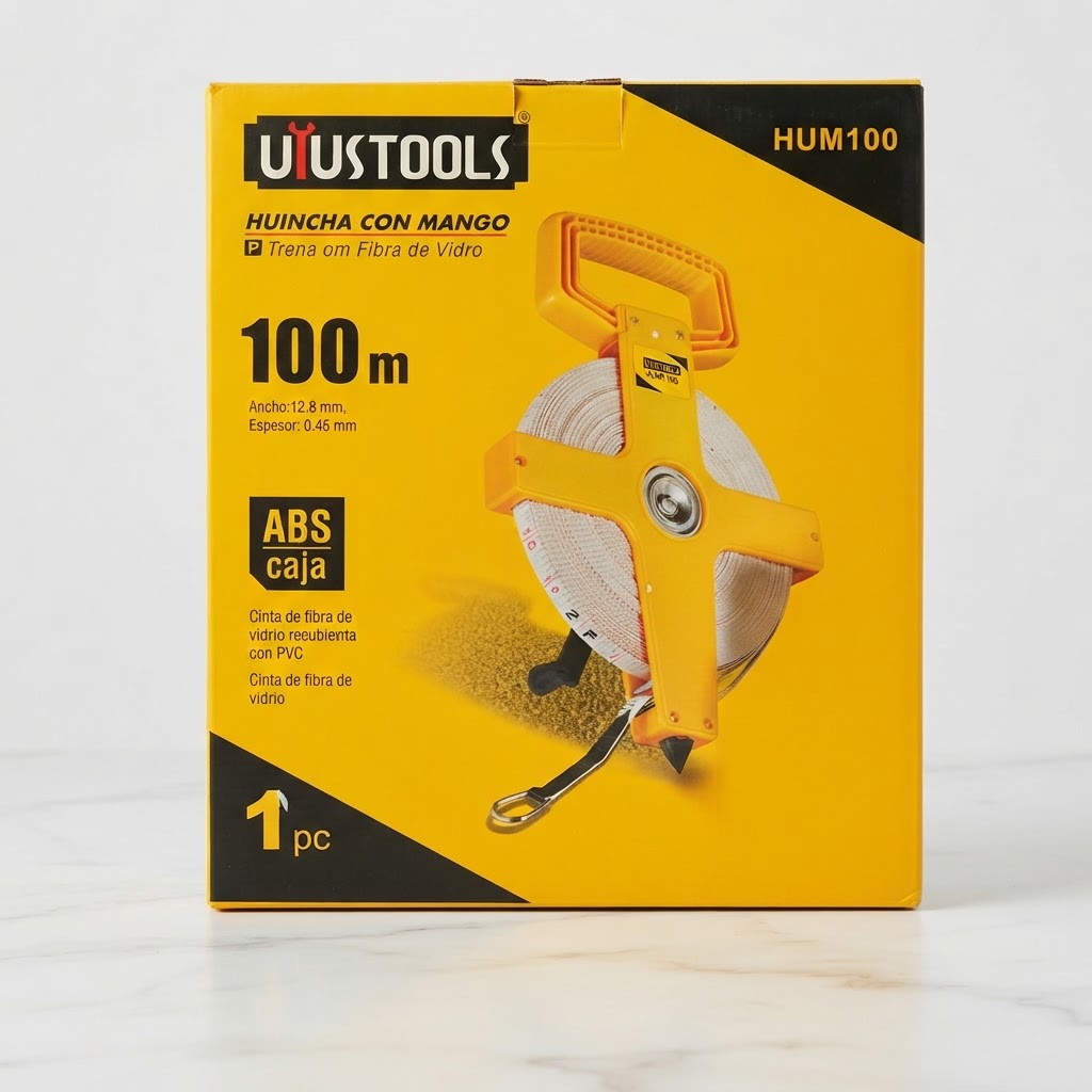 CINTA METRICA CON MANGO 100M UYUSTOOLS