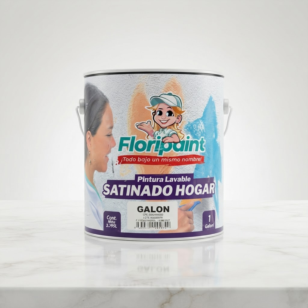 GALON FLORIPAINT SATINADO CREMA