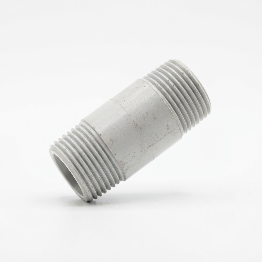 NIPLE PLASTICO 1/2 X 5CM